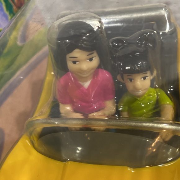 Disneyland NWOT Autopia Collectible Yellow Car “Classic” Disney Chevron Car - Picture 4 of 16